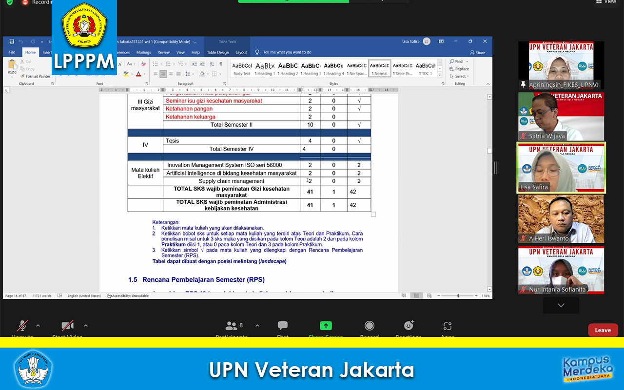 Paparan Sekretaris LP3M 2